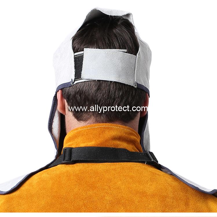 AP-3002 原色牛皮不翻蓋電焊頭罩